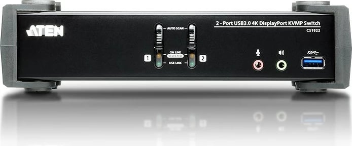 Switch ATEN CS1922 KVMP USB 3.0 4K DisplayPort, 2 porte, i zi
