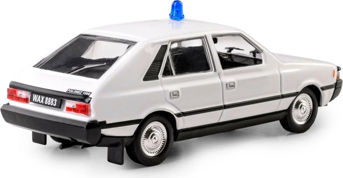 Makine lodër Daffi Polonez Car 07 Report, 1:43, Bardhë
