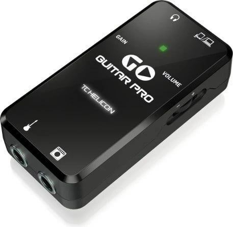 Ndërfaqe kitarre TC Helicon GO Guitar Pro, 000-DPE00-00010, e zezë