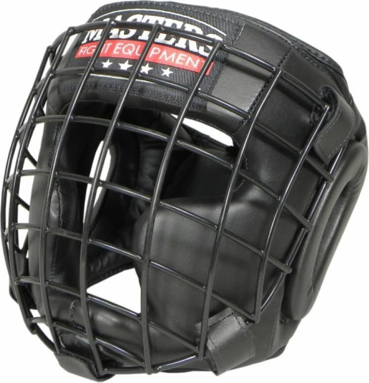 Helmetë për boksim Masters, për meshkuj, e zezë