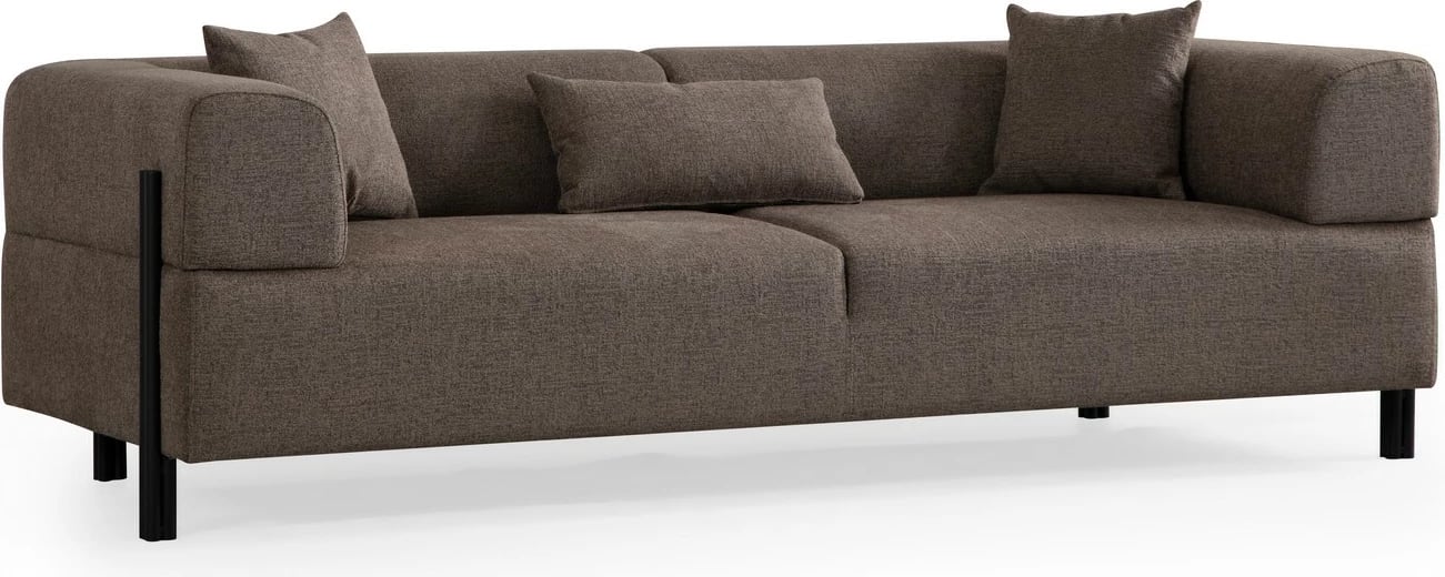 Divan treshe Gio, kafe, Atelier del Sofa