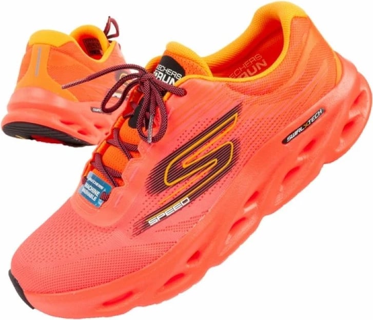 Atlete për meshkuj Skechers, portokalli