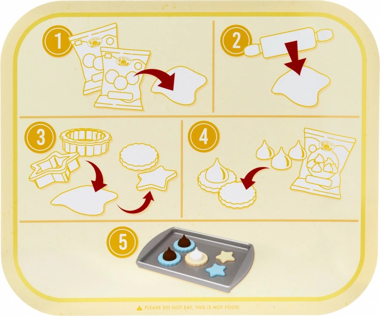 Set lodrash Creative Chefs Cookies Little Tikes, shumëngjyrësh