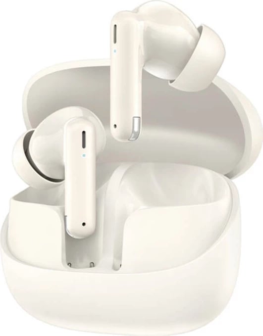 Kufje wireless Foneng BL138, Bluetooth 5.3, me kasë karikimi, Bezhë