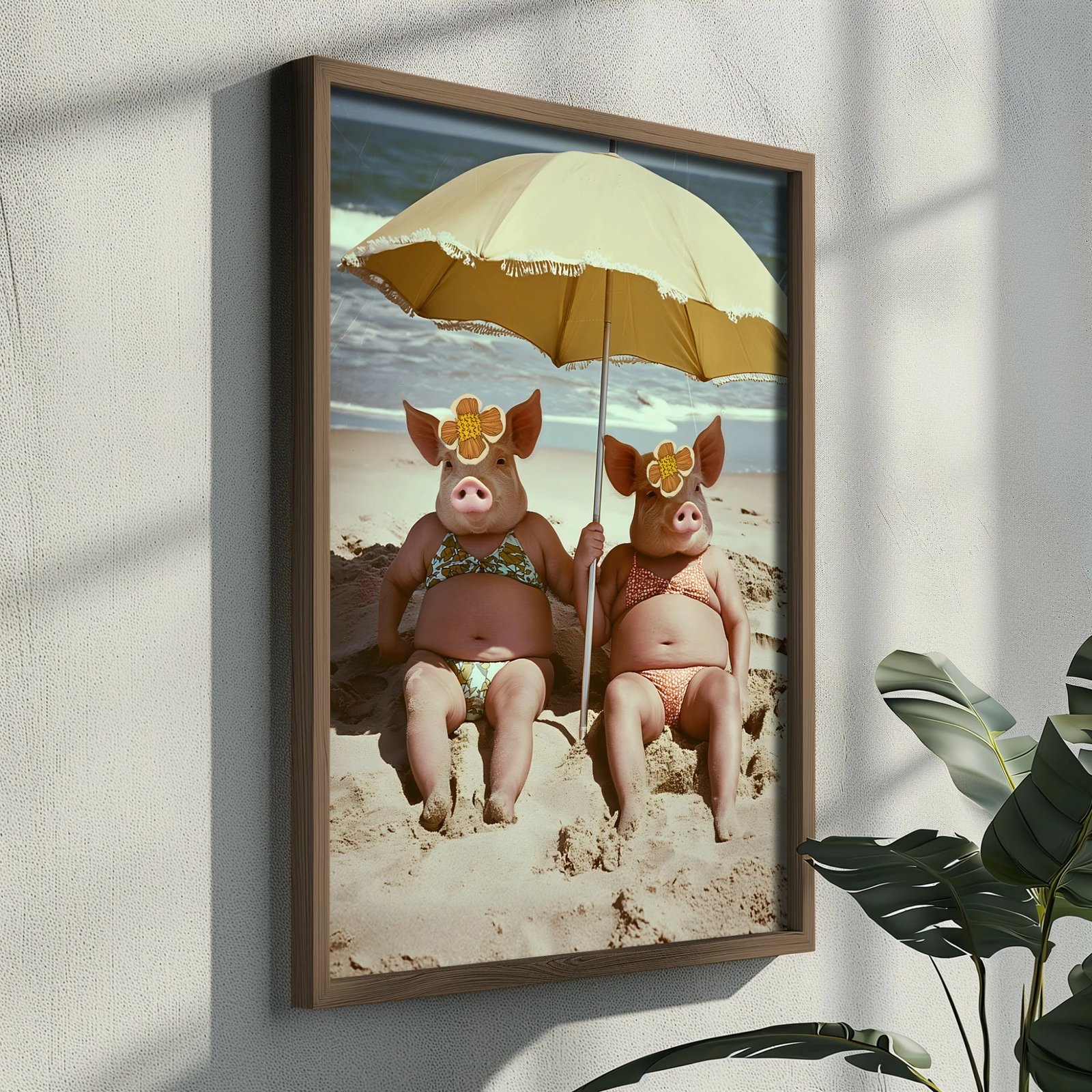 Pikturë dekorative me kornizë MDF, Wallity, GE099-L