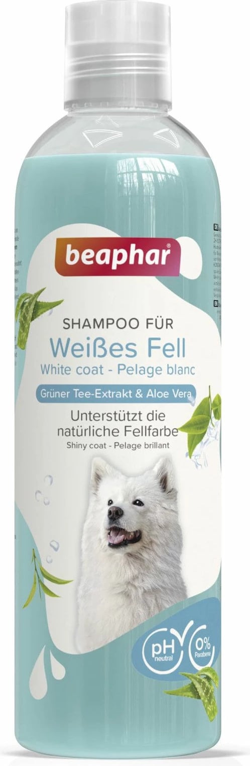 BEAPHAR SHAMPOO WHITE DOG DE 250 ML