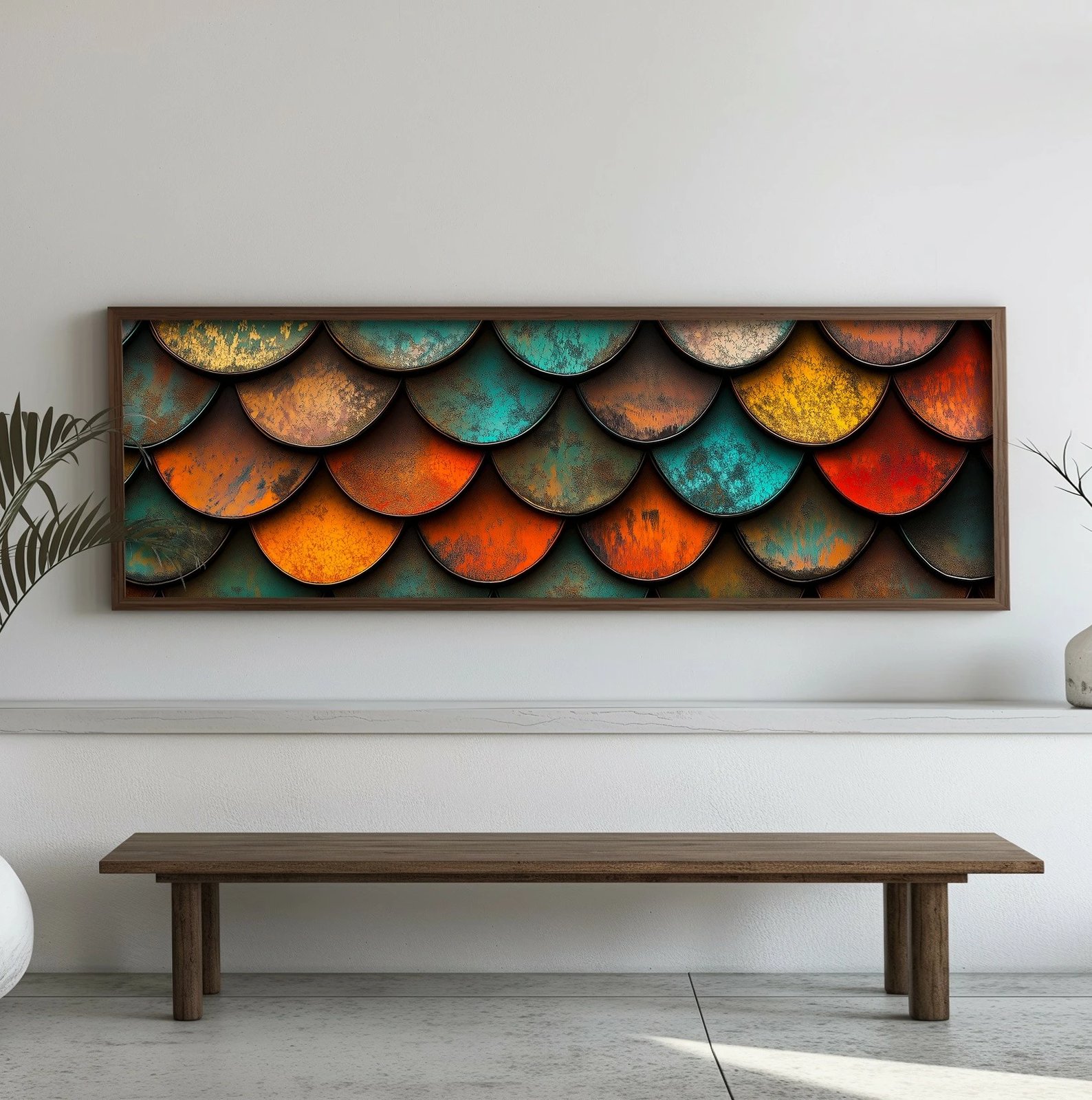 Pikturë dekorative me kornizë MDF, Wallity, EMR011