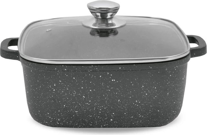 Tenxhere Maestro MR-2828 me kapak, 28 cm, 8 L, e zezë