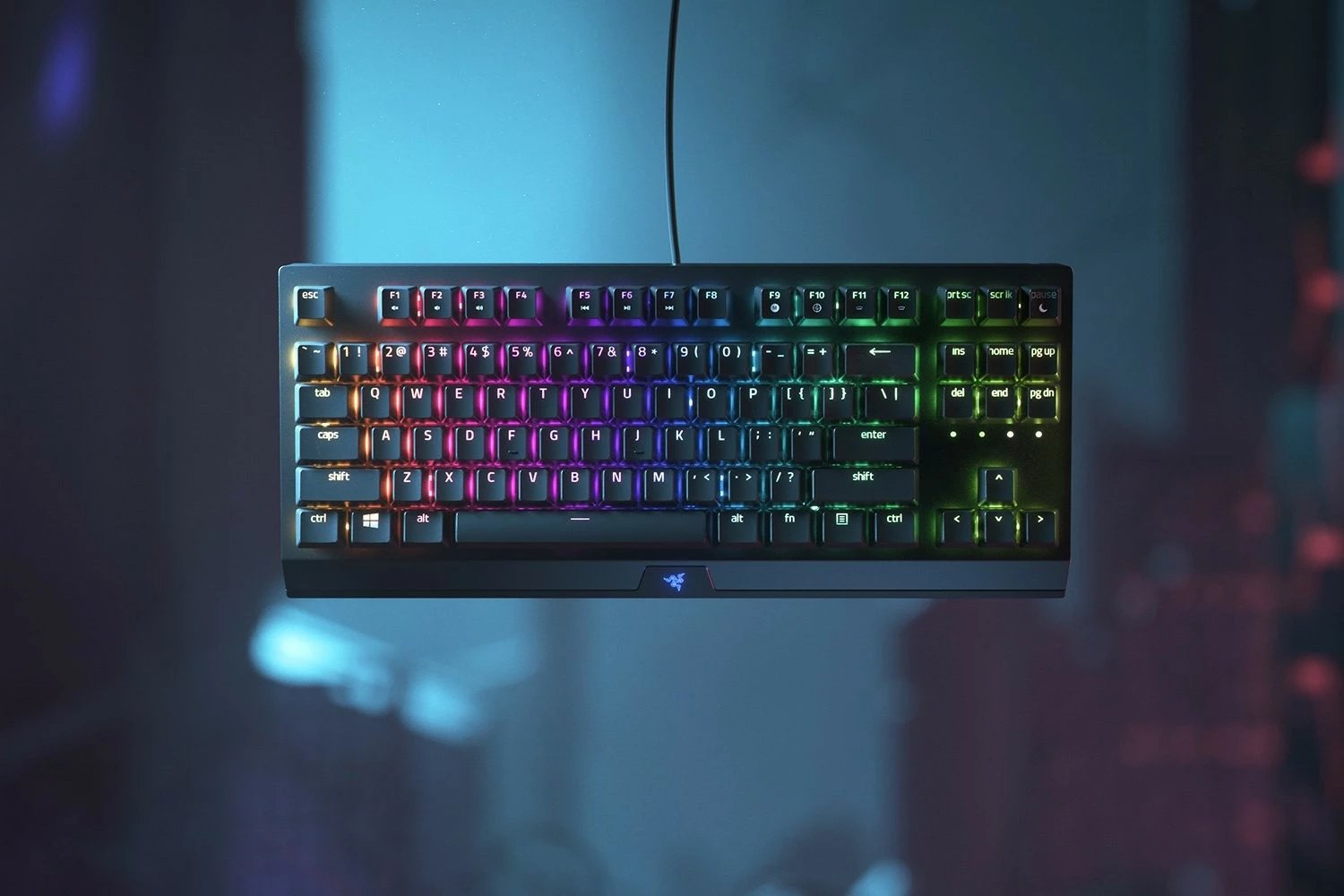 Tastierë Razer Blackwidow V3 TKL - USB, e zezë