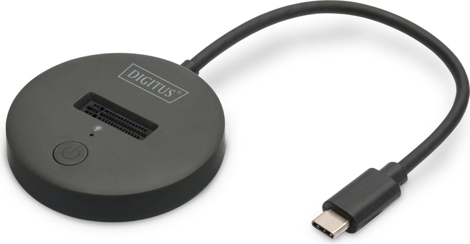 Dok USB-C për SSD Digitus NVMe/SATA, 4TB, e zezë
