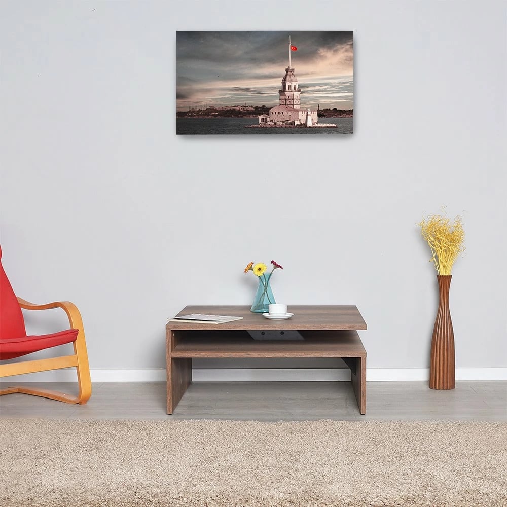 Tavolinë kafeje Hanah Home, SHP-640-OO-1, ngjyrë arre