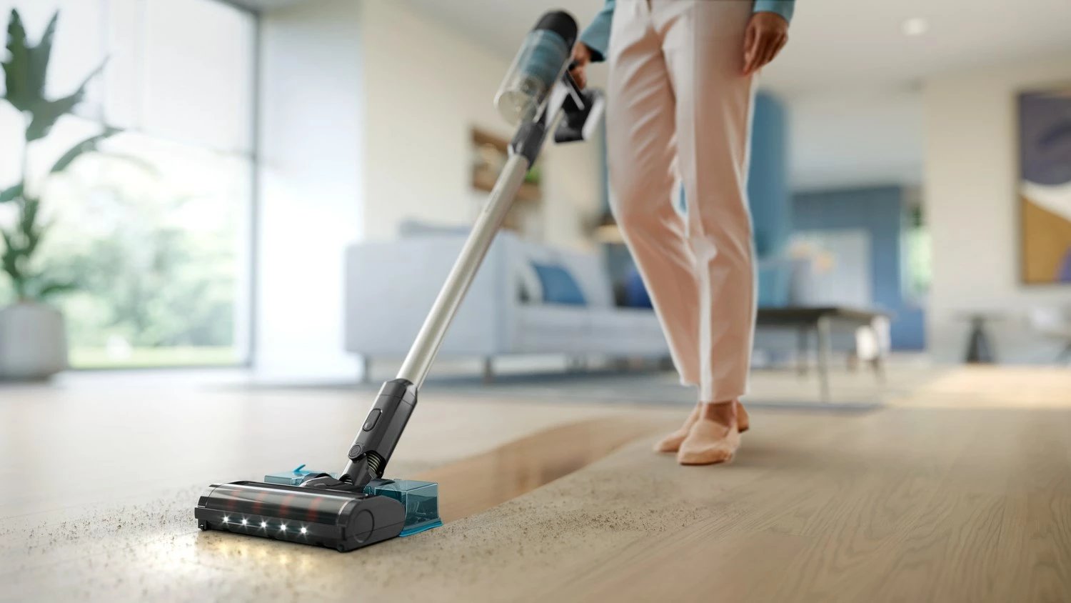 Fshesë me korrent pa kabllo Philips 3000 series XC3133/01, 25.2V, pa qese, e zezë