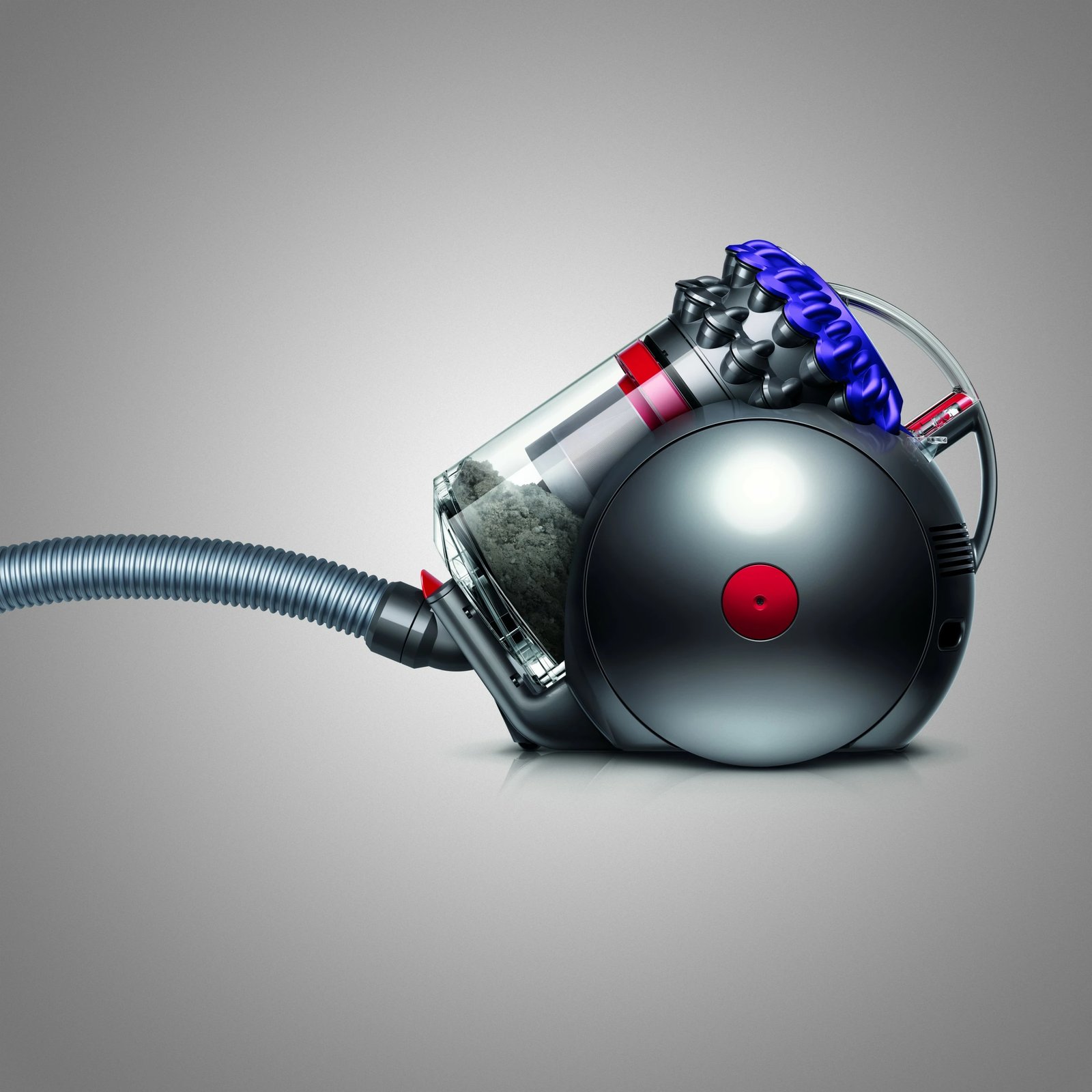 Fshesë me korrent Dyson Big Ball Parquet 2, 600 W, 1.5 L, Argjendtë/Vjollcë