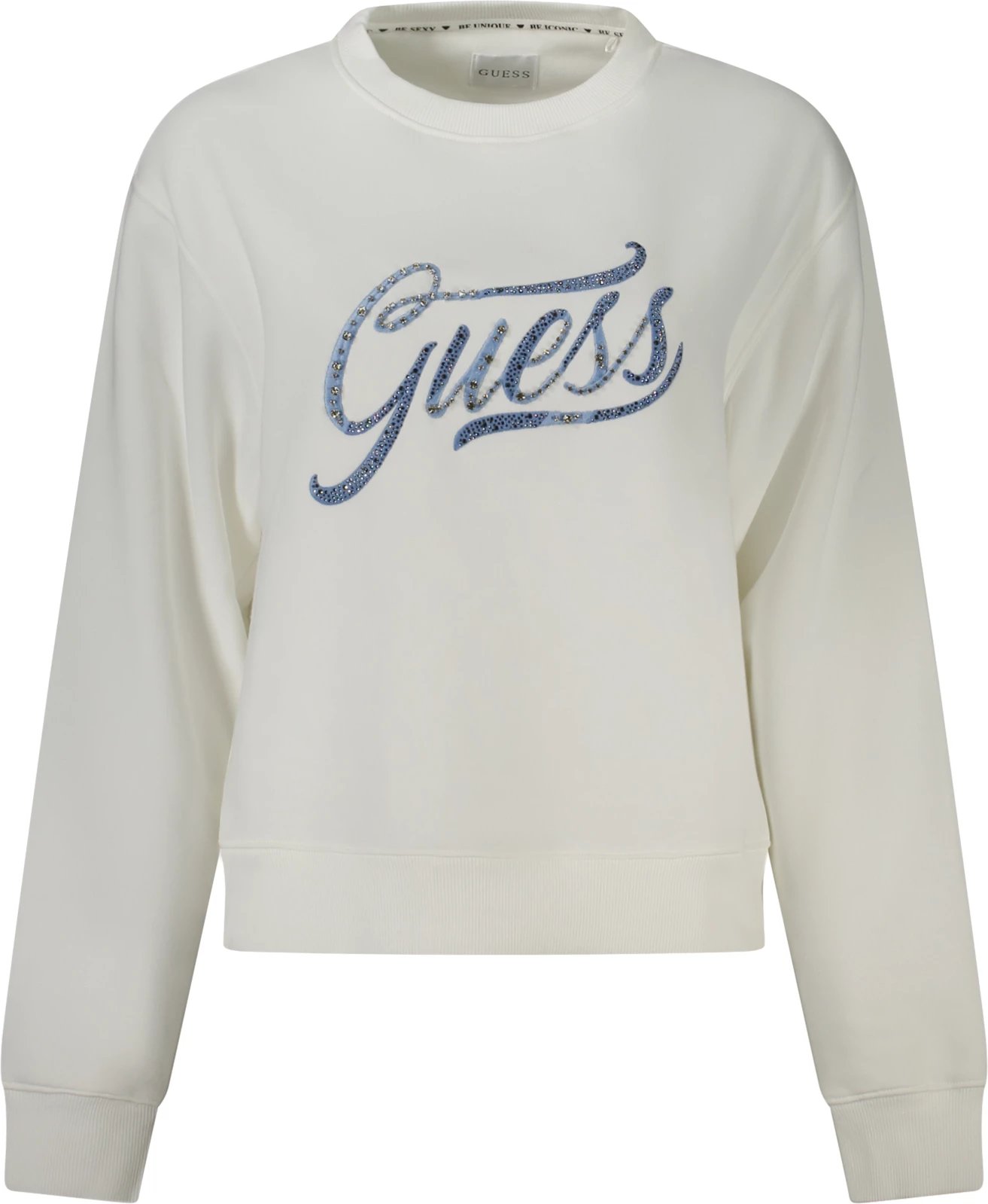 Duks femra GUESS JEANS, të bardhë