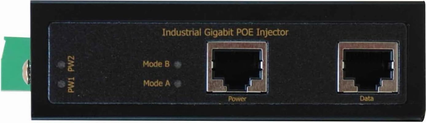 PoE injector LevelOne IGP-0102, Gigabit Ethernet, 1000 Mbit/s, e zezë
