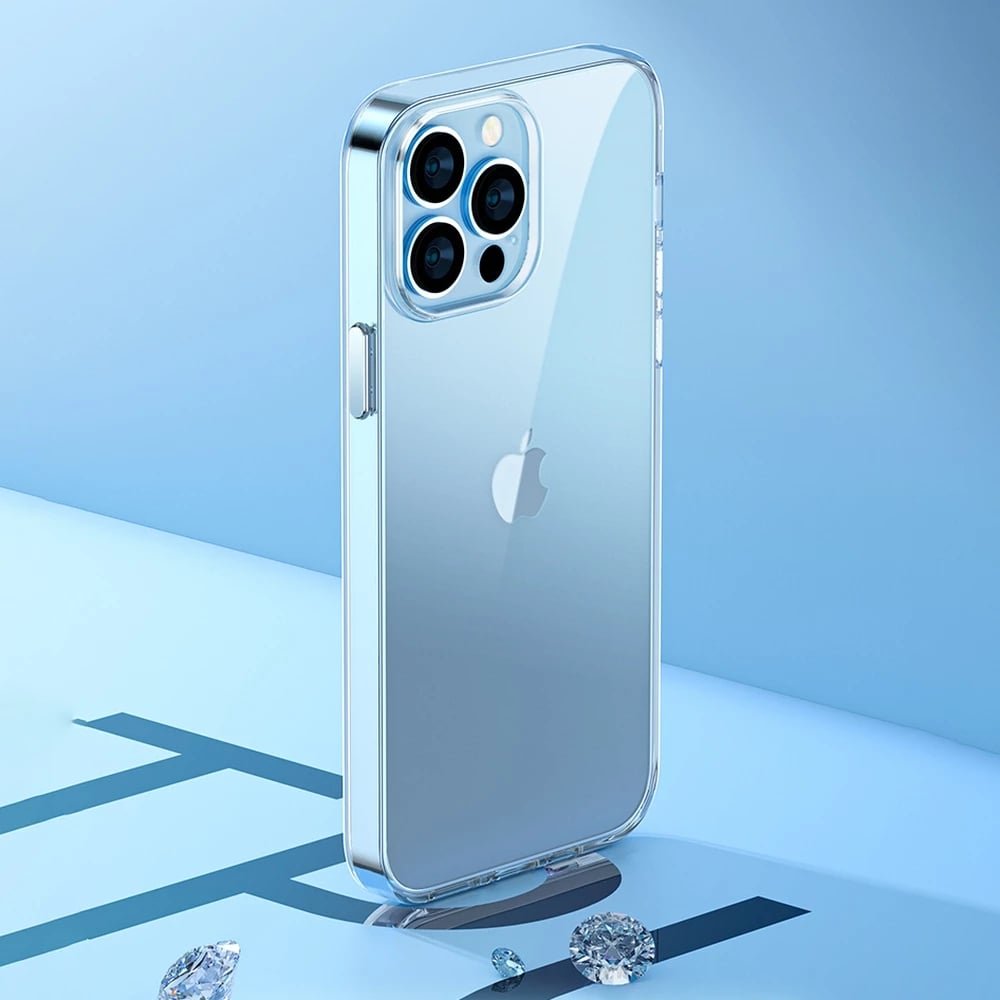 Mbështjellës Kingxbar Elegant Series për iPhone 13 Pro Max, Transparent
