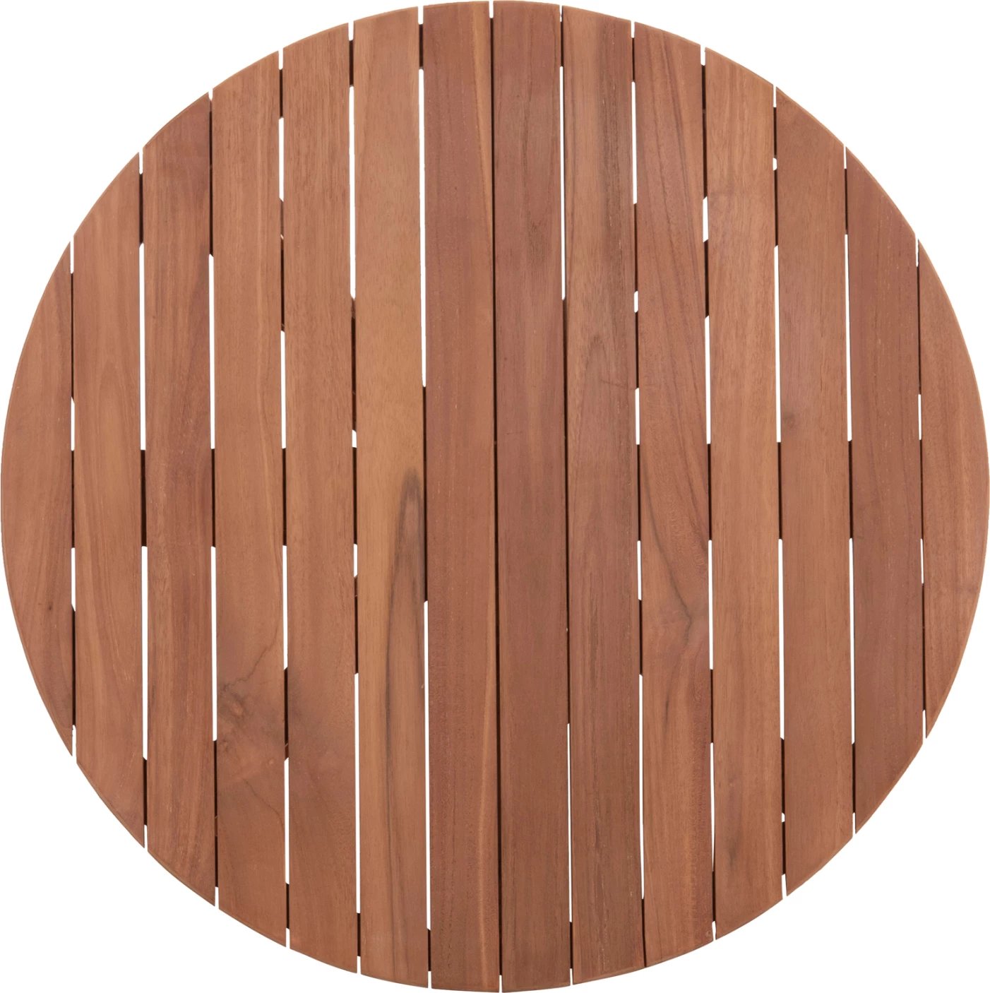 Sipërfaqe tavoline rrumbullake, dru tik natyral, Φ70x4cm