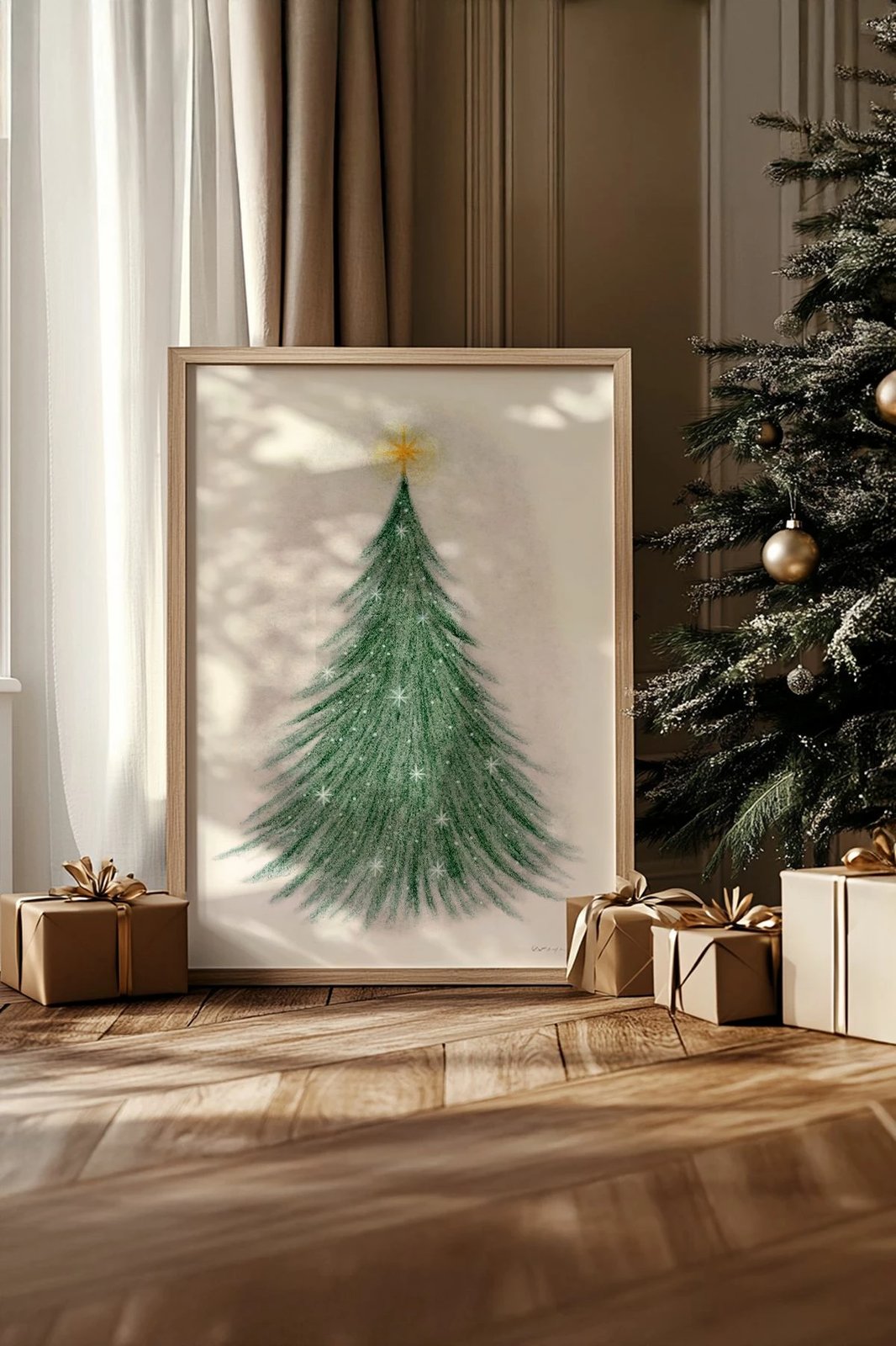 Pikturë dekorative me kornizë, Wallity, Nwyearsngmdl85