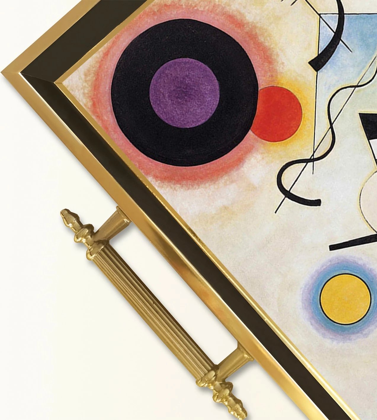 Tabaka qelqi me dizajn abstrakt, shumëngjyrëshe, TPA9939 Tabaka qelqi me dizajn abstrakt, shumëngjyrëshe, TPA9939