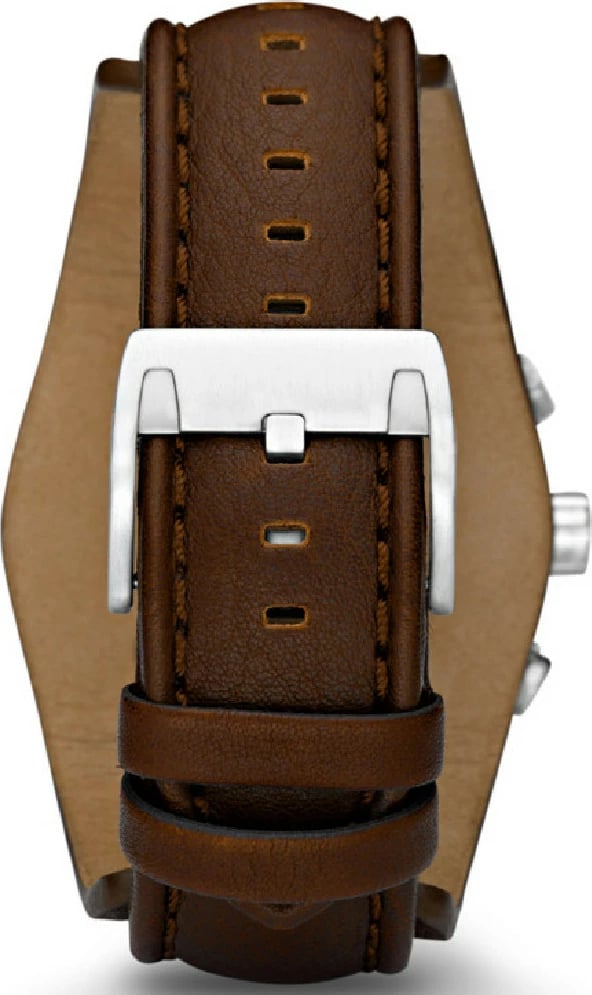 Orë dore për meshkuj Fossil Coachman, kafe