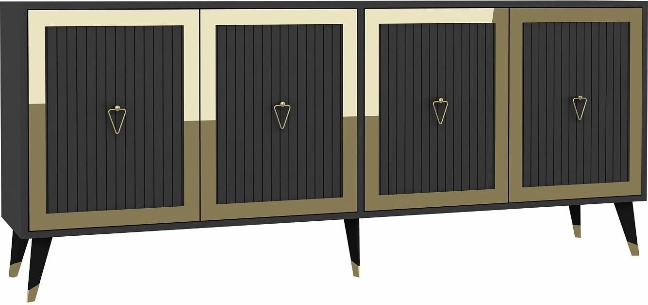 Konsolë Skye Decor, anthracite, ari