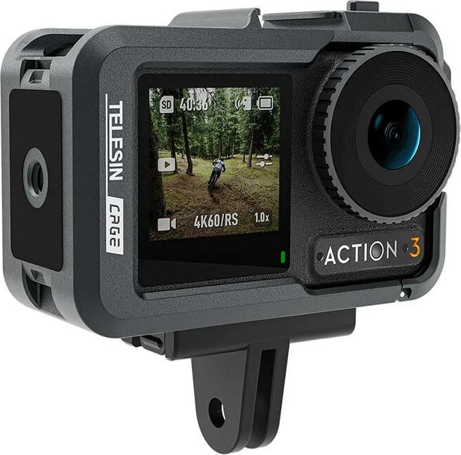 Kasë metalike Telesin OA-FMS-004 për DJI Osmo Action 3/4, alumini