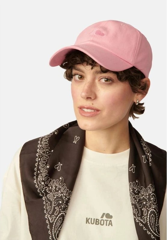 Kapelë bejsbolli Kubota, rozë