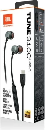 Kufje JBL Tune 310C, USB Type-C, të zeza Kufje JBL Tune 310C, USB Type-C, të zeza