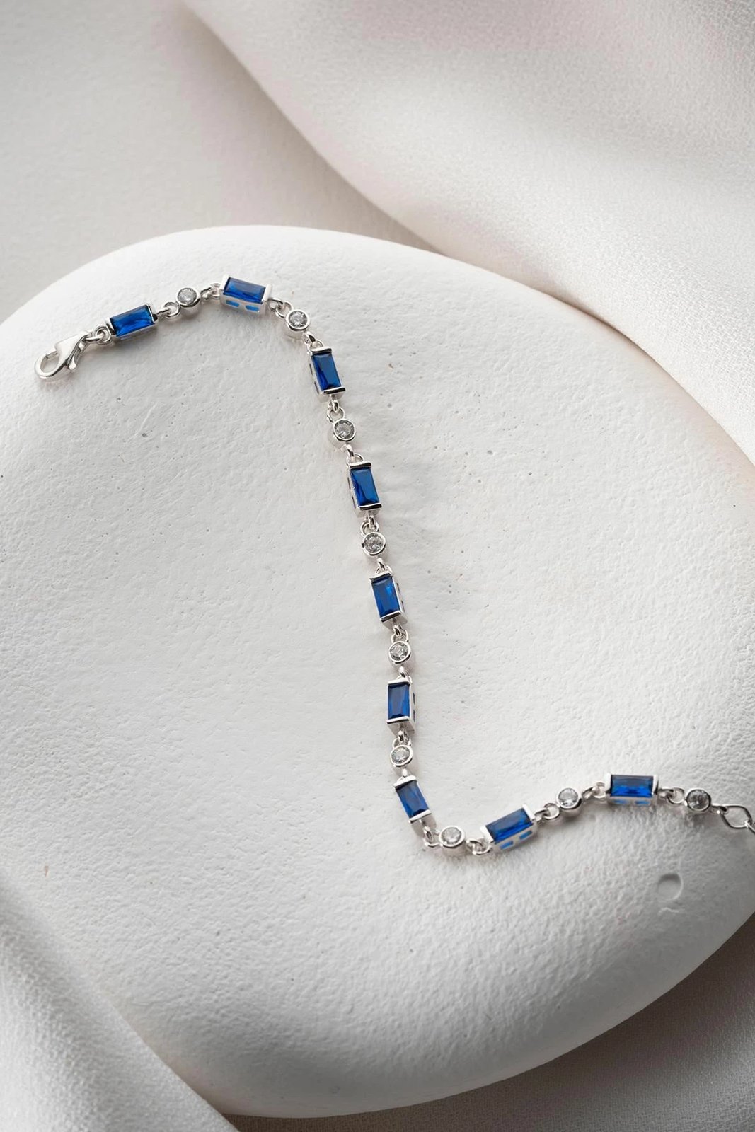 Byzylyk argjendi Jumeon, ngjyrë argjendi dhe kaltër, NRZ1000341