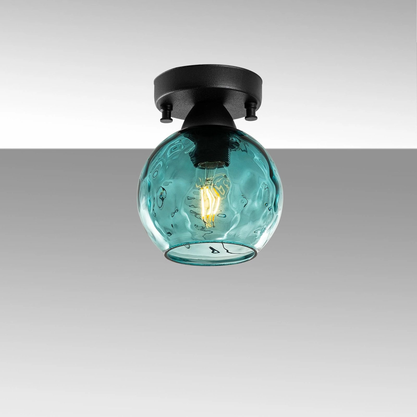 Llambë tavani Opviq Benek - 15 - 14372, ngjyrë kaltër e zezë