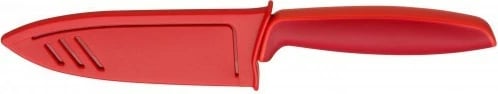 Set thikash WMF Touch, 4 copë, çelik inox, dorezë ergonomike, e kuqe