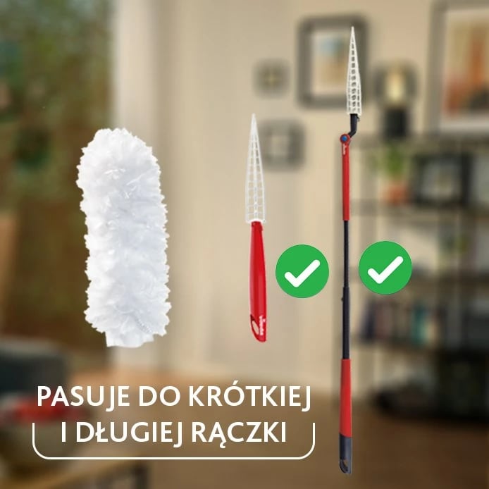 Mbushje rezervë për fshesë Vileda Flex&Catch, 10 copë, Bardhë