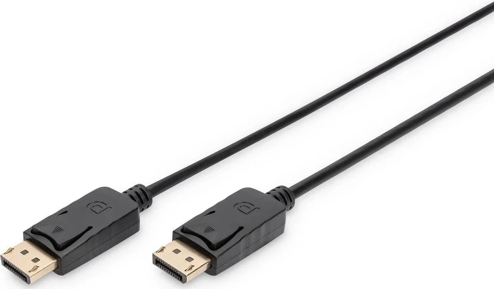 Kabllo Digitus DisplayPort - DisplayPort, 5m, e zezë