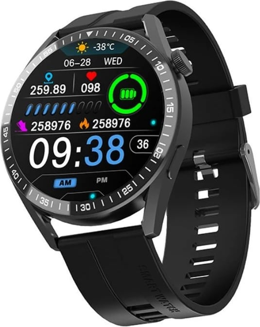 Smartwatch Tracer SM8V ONYX, 1.28", Bluetooth, i zi Smartwatch Tracer SM8V ONYX, 1.28", Bluetooth, i zi