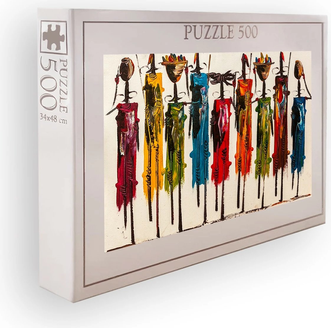 Puzzle 500 pjesë, shumëngjyrësh, Evila Originals, PZL_0188_500 Puzzle 500 pjesë, shumëngjyrësh, Evila Originals, PZL_0188_500