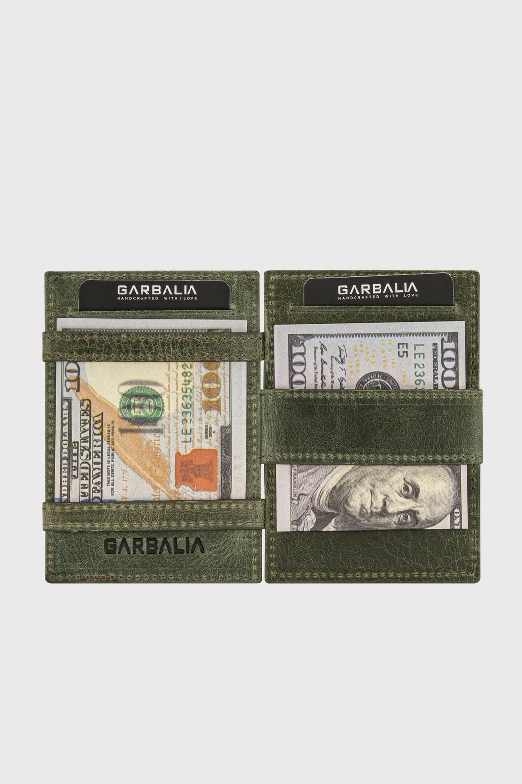 Mbajtës kartelash Zoozie Bags, lëkurë origjinale, ngjyrë e gjelbër, Magic Mbajtës kartelash Zoozie Bags, lëkurë origjinale, ngjyrë e gjelbër, Magic
