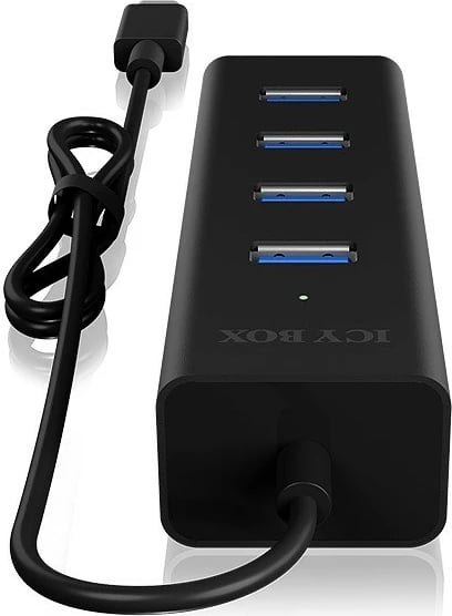 Hub USB Type-C IcyBox IB-HUB1409-C3, 4 porta, i zi