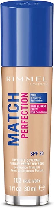 Rimmel Match Perfection Foundation 103 True Ivory