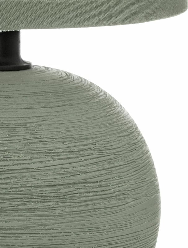 Llambë tavoline PWL-1210 E14 60W qeramike kaki D13x25cm