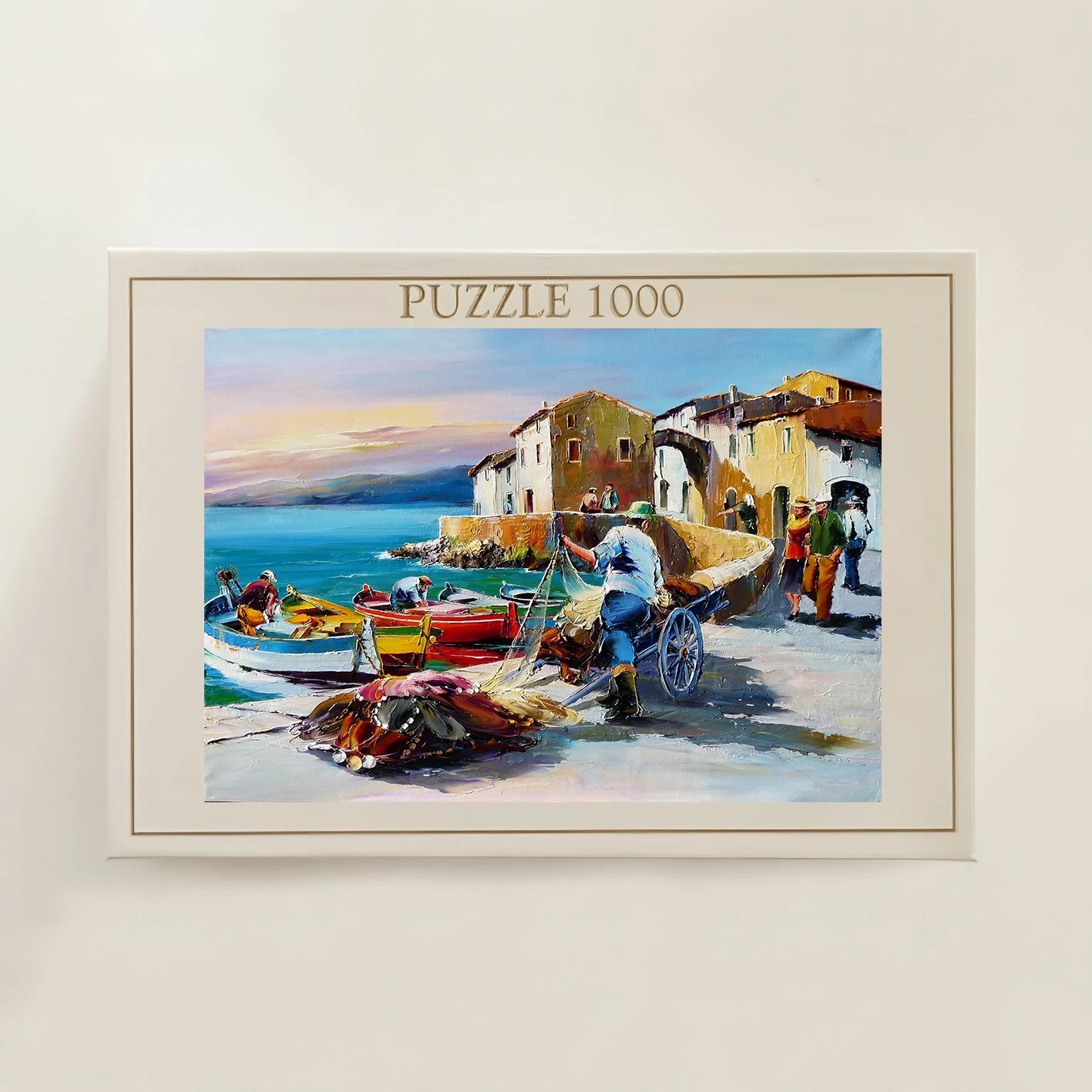Puzzle 1000 copë, Evila Originals, shumëngjyrësh, PZL_012_1000