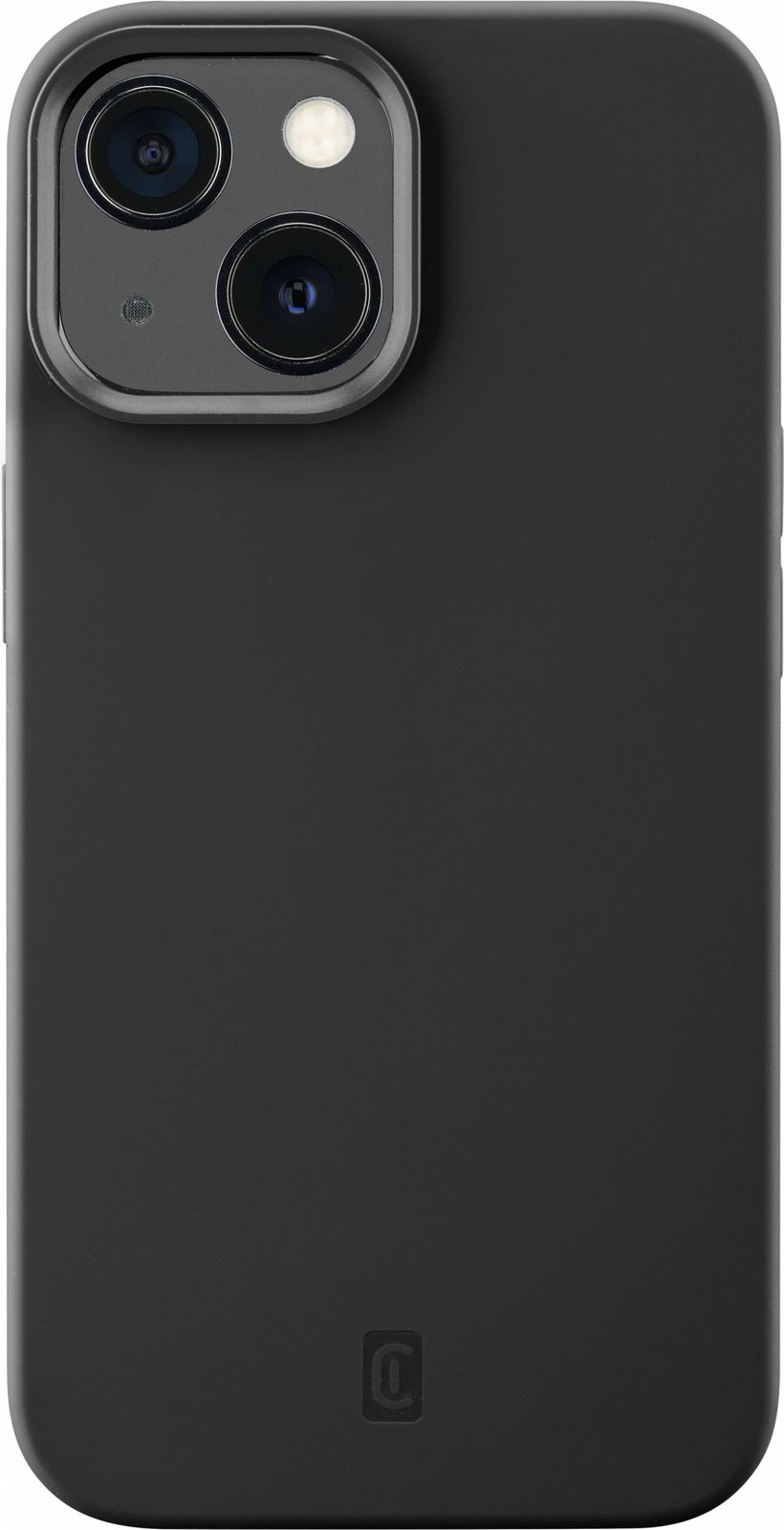 Mbështjellës Cellular Line Sensation për iPhone 13, silikon, 6.1", e zezë