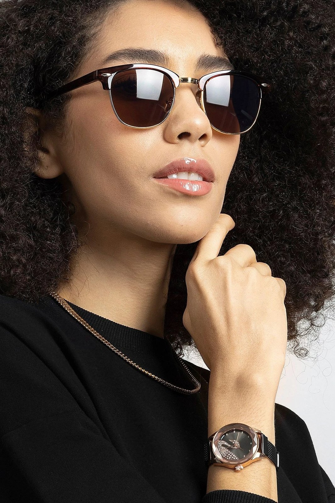 Syze dielli për gra, Jumeon, PL22Kg012R004, ngjyrë kafe