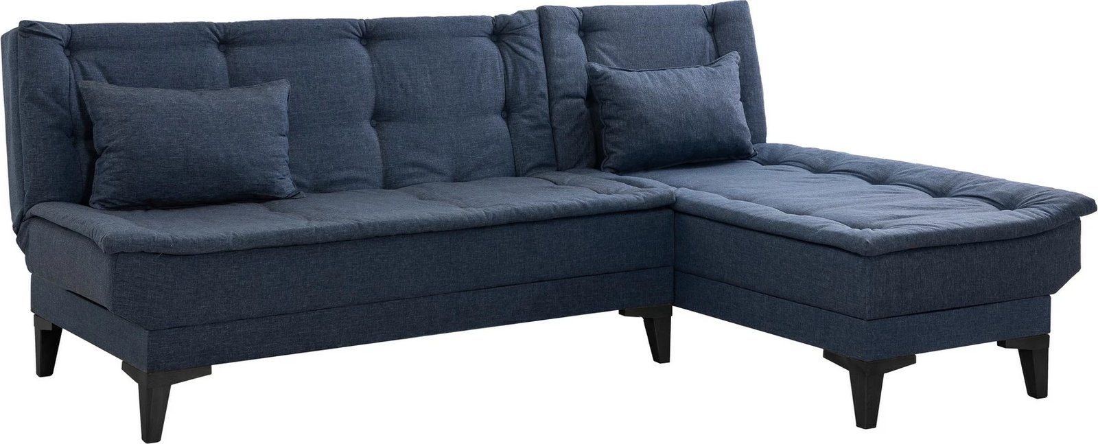Kënd-sofë krevati Atelier del Sofa, Santo-S, ngjyrë blu e errët
