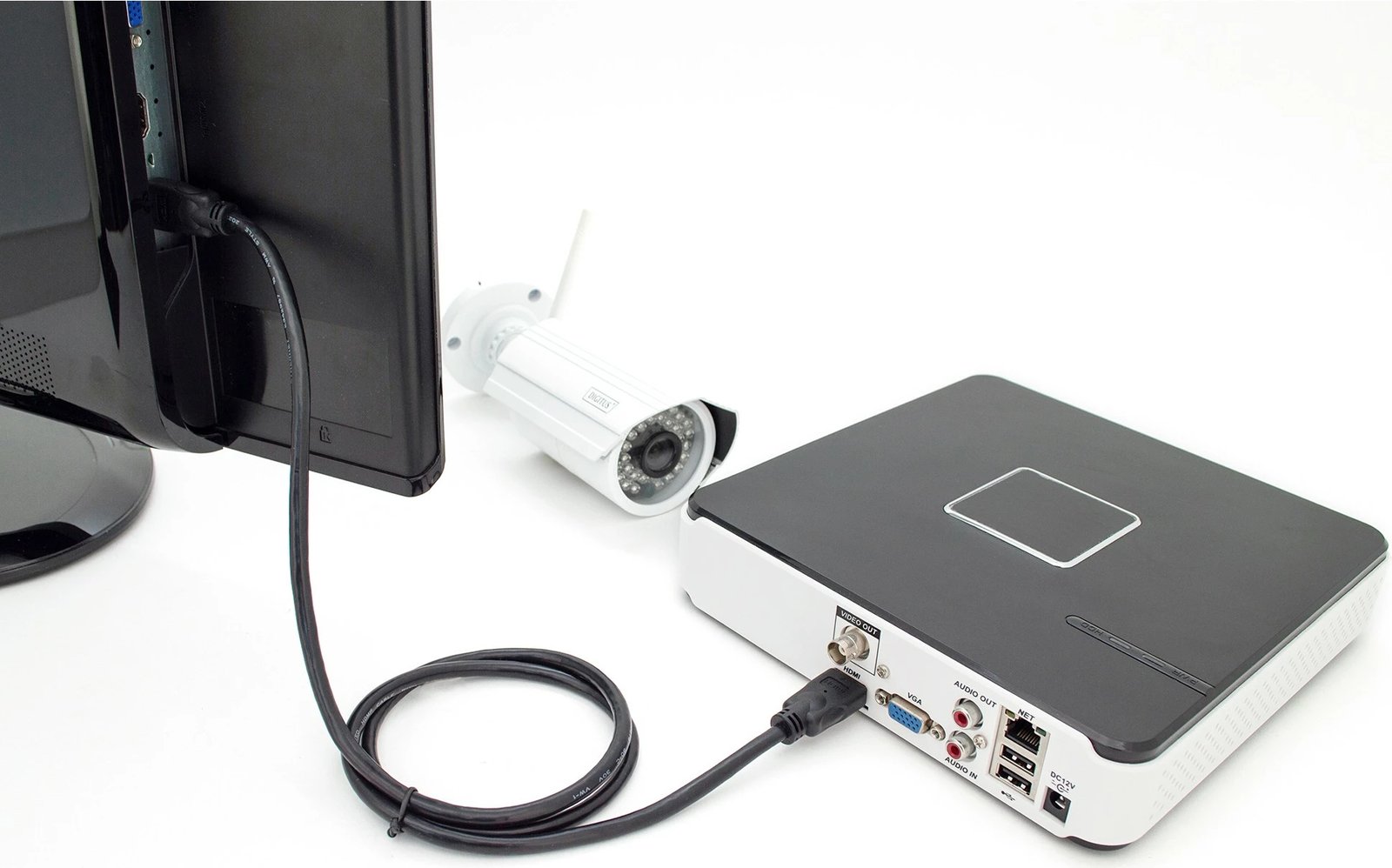 Kabllo HDMI Digitus Premium High Speed 3m, 4K, Ethernet, e zezë