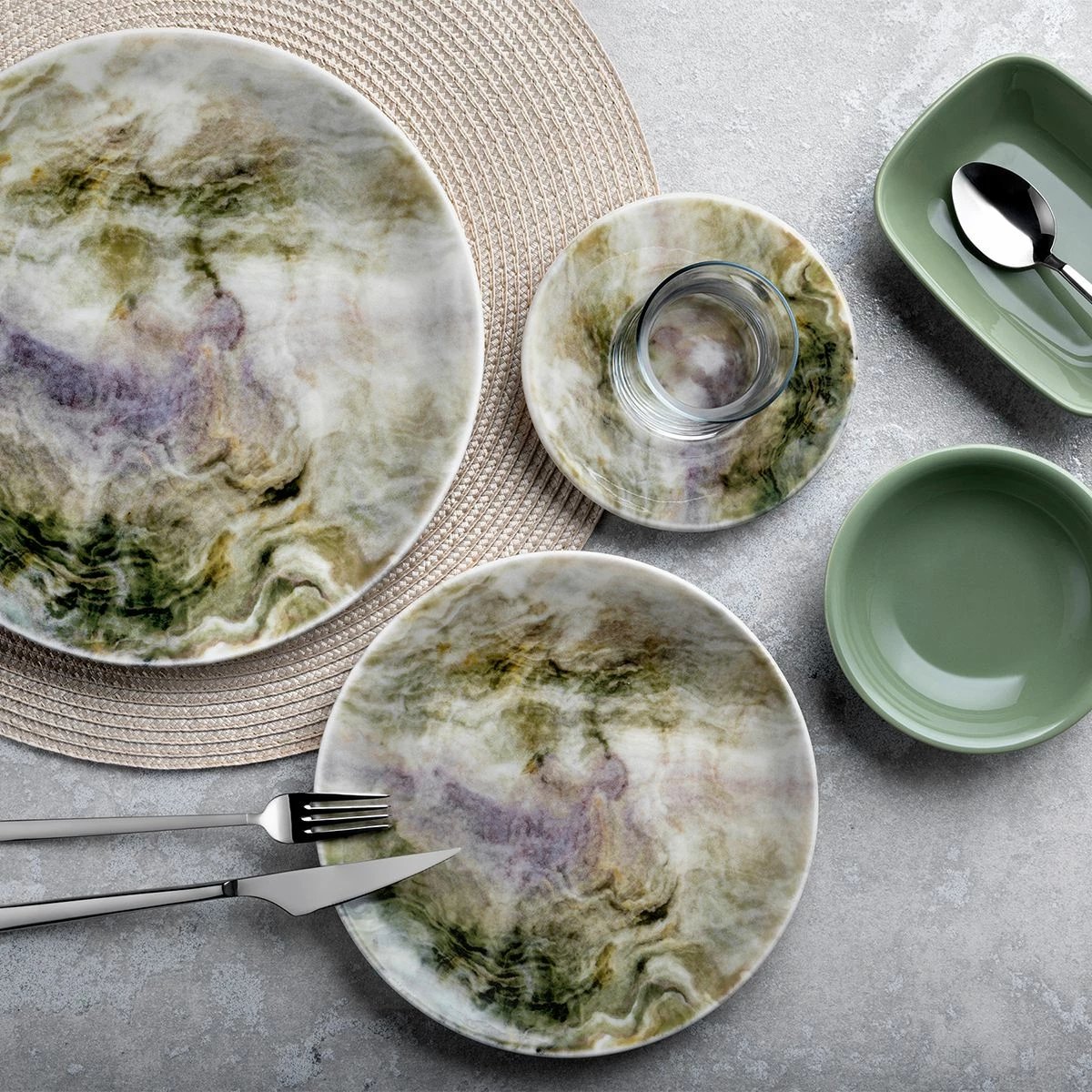 Set mëngjesi 25 copë, Hermia Concept, 58KKT000128