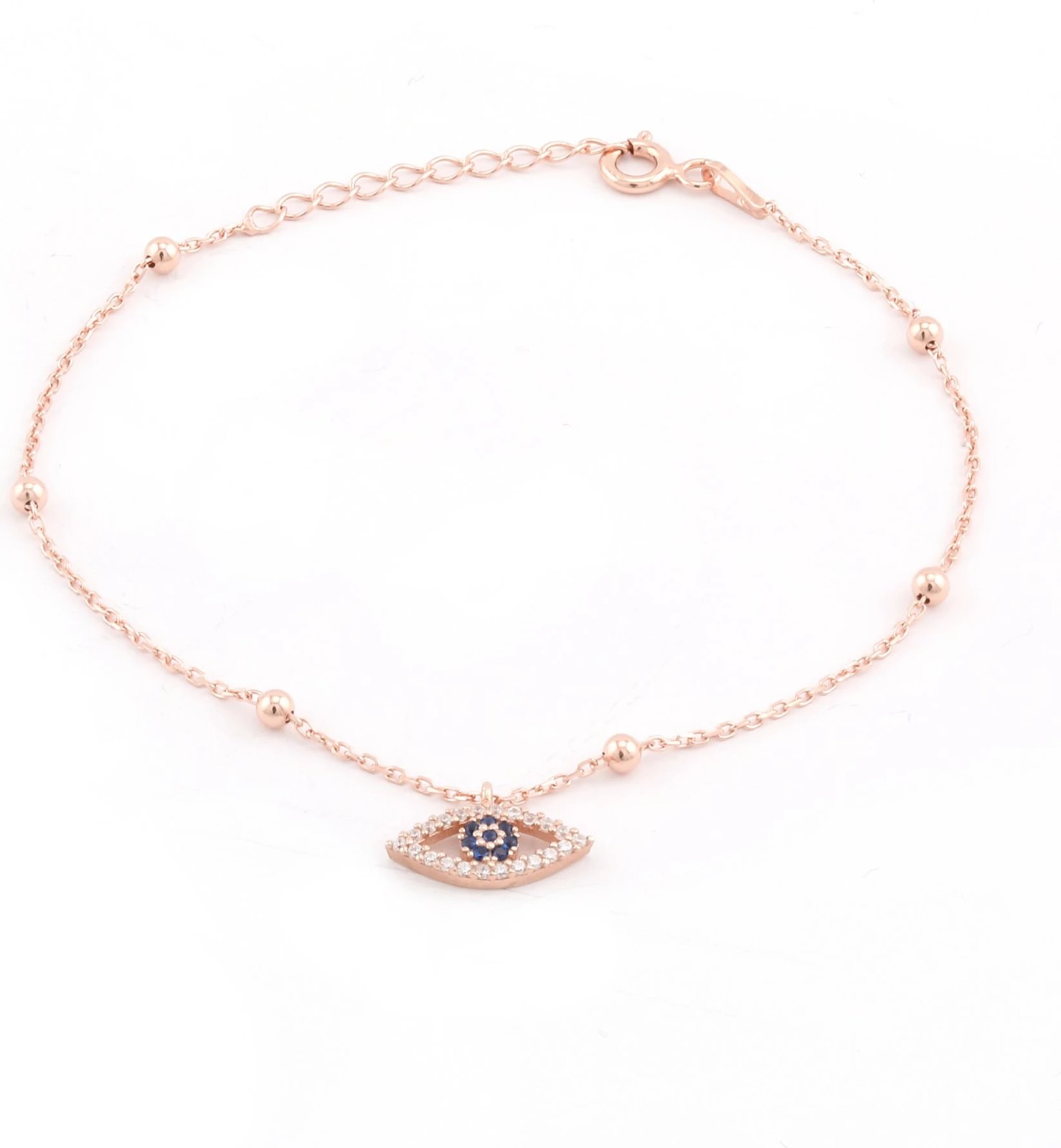 Byzylyk argjendi Jumeon, ngjyrë rozë e artë, 8848