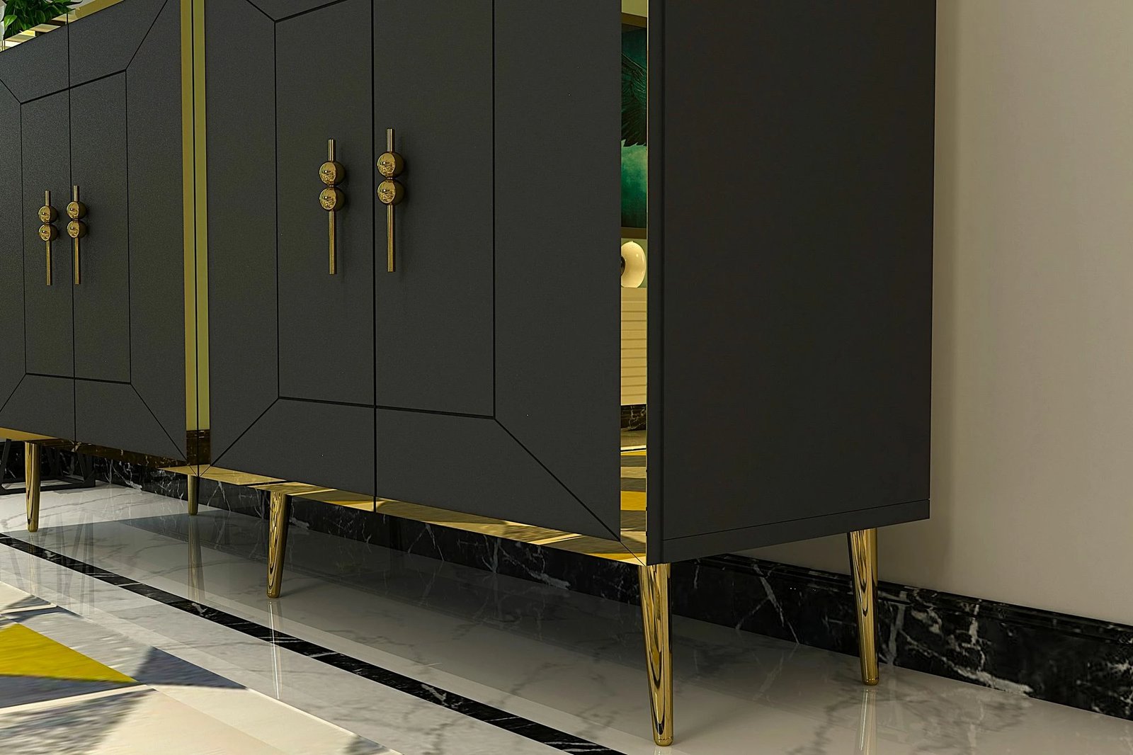 Konsol Skye Decor, Arno KB150, antracit, ari