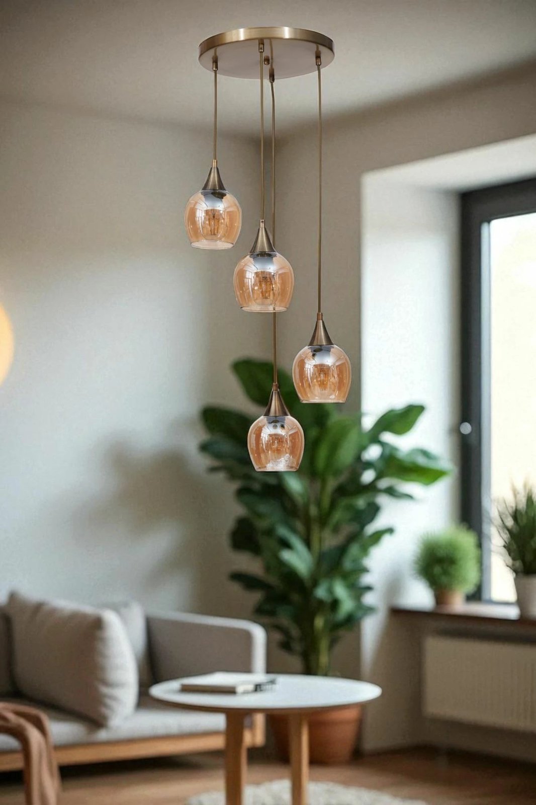 Llambadar Opviq, ngjyrë mjaltë dhe ari, 9062-4