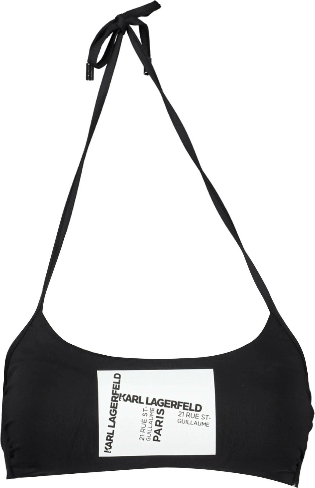 Bikine KARL LAGERFELD BEACHWEAR për femra, e zezë