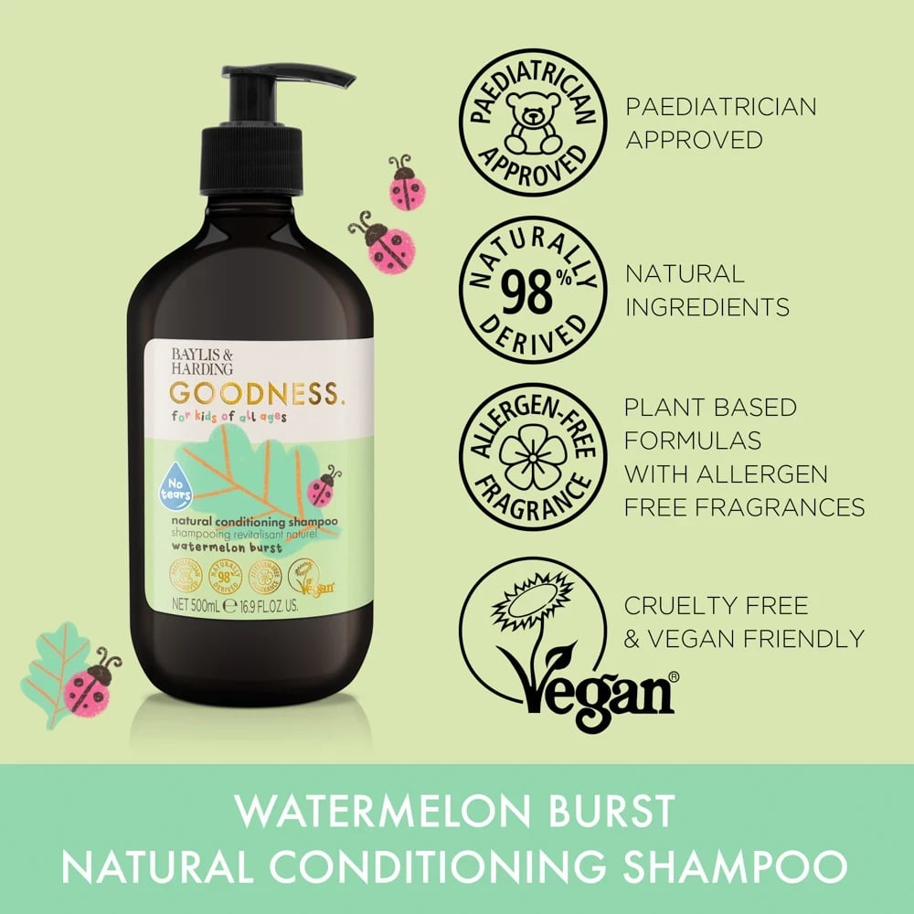 Shampo për fëmijë Baylis & Harding Goodness Waterlemon Burst, 500 ml